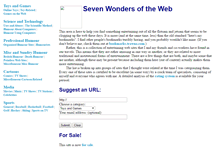 Tablet Screenshot of 7ww.trawna.com